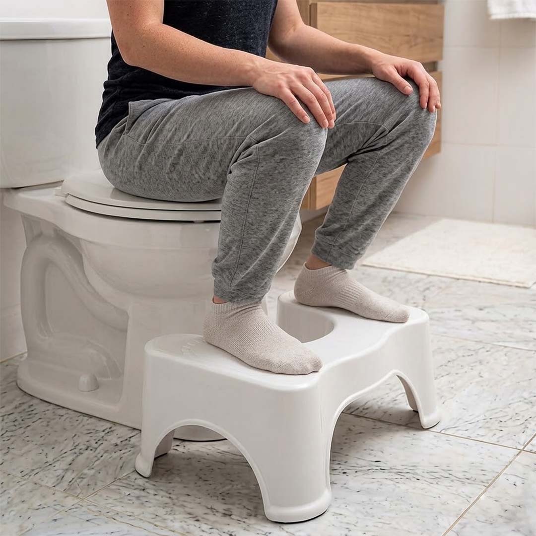 BanyoFit® Ergonomik Klozet Taburesi